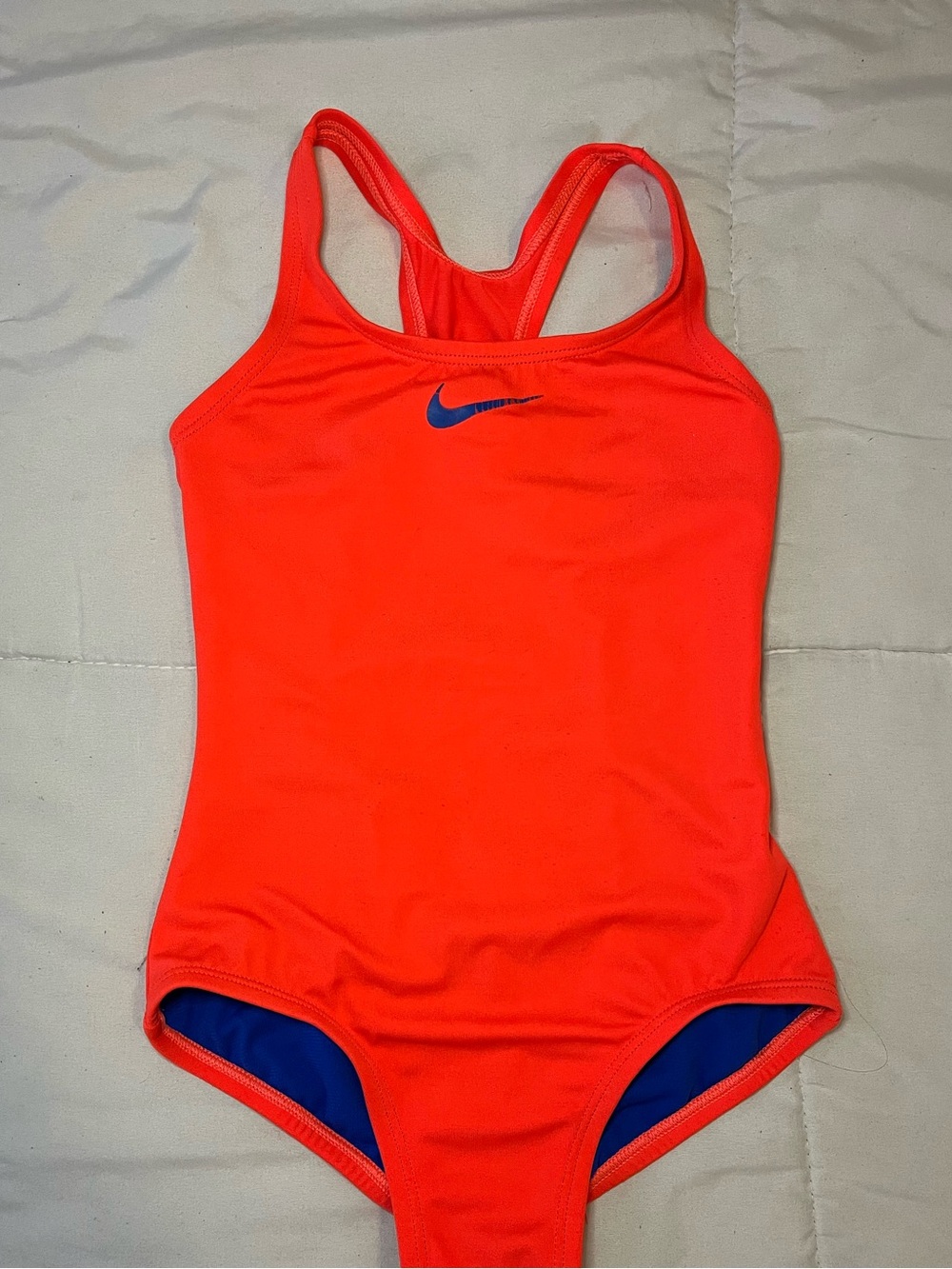 Girl’s Nike Racerback One Piece Swimsuit - size 7